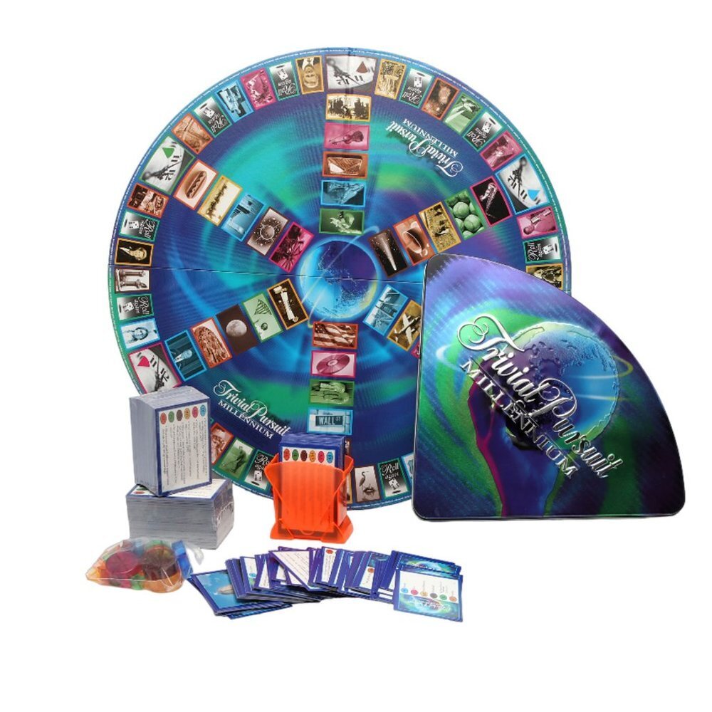 Vintage Trivia Pursuit MILLENNIUM Edition Board Game 1998 Family Fun Holiday